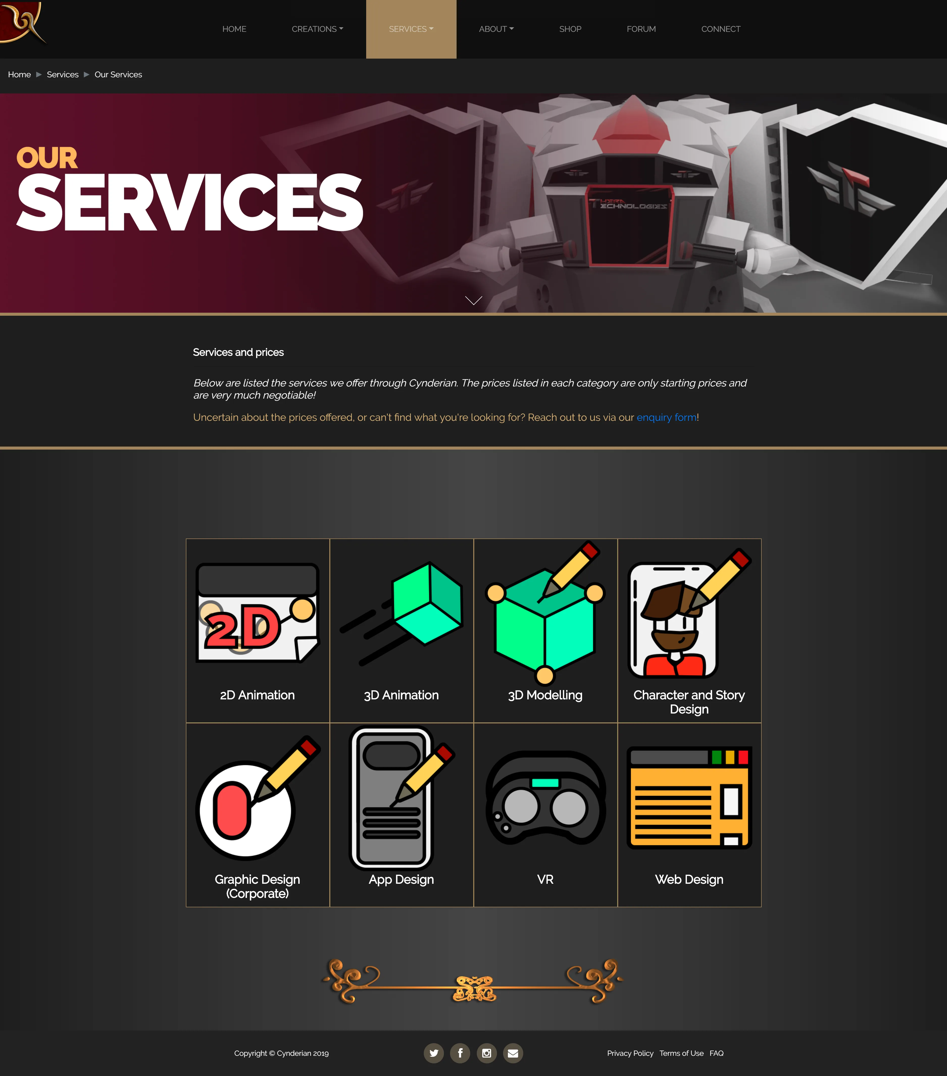 Services Page (New)
